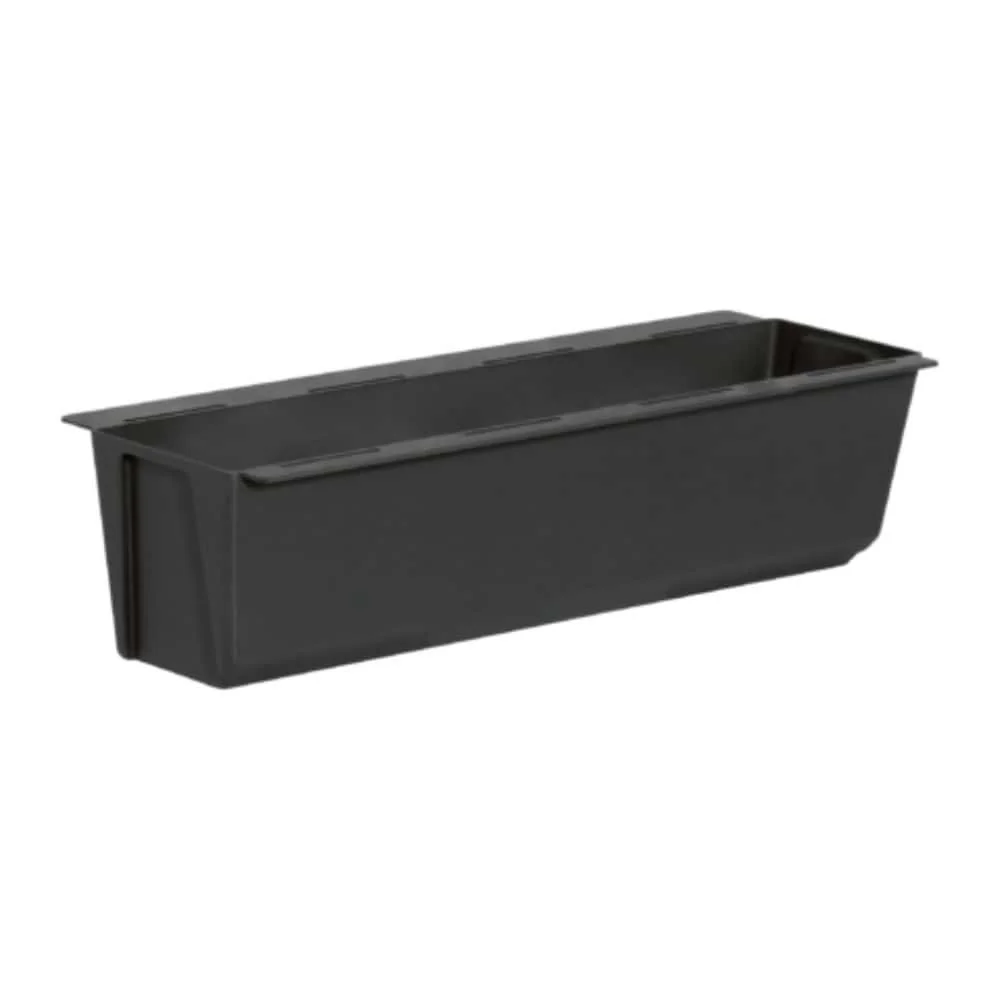 Pflanzkasten Europalette anthrazit, Pflanzgefäß, Palettenmöbel