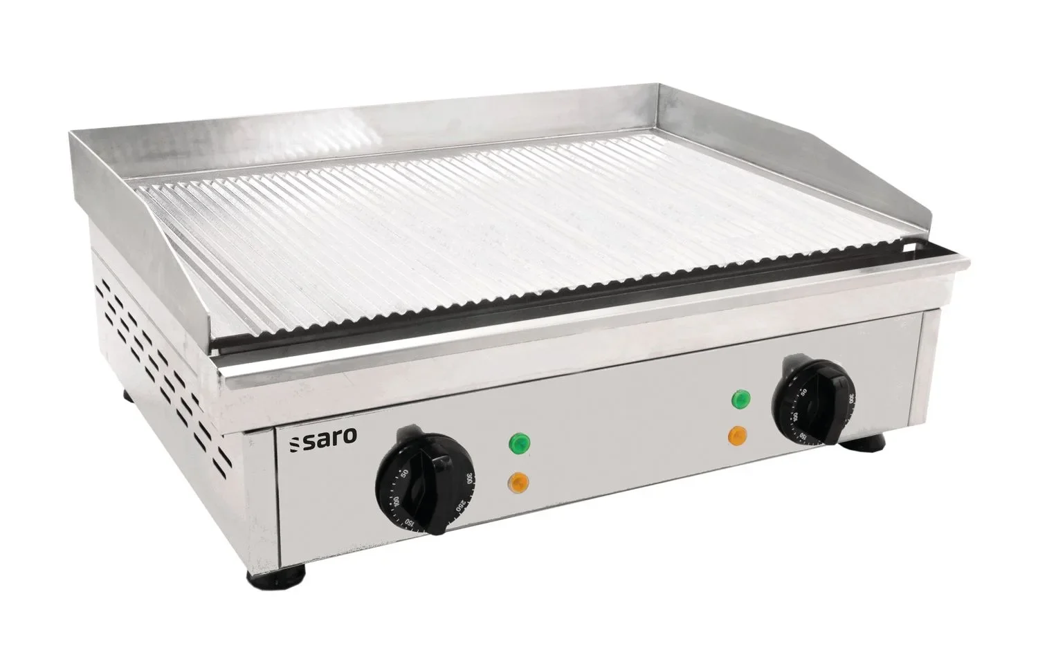 Saro Griddleplatte Elektro - Fry Top GM 610R gerillt