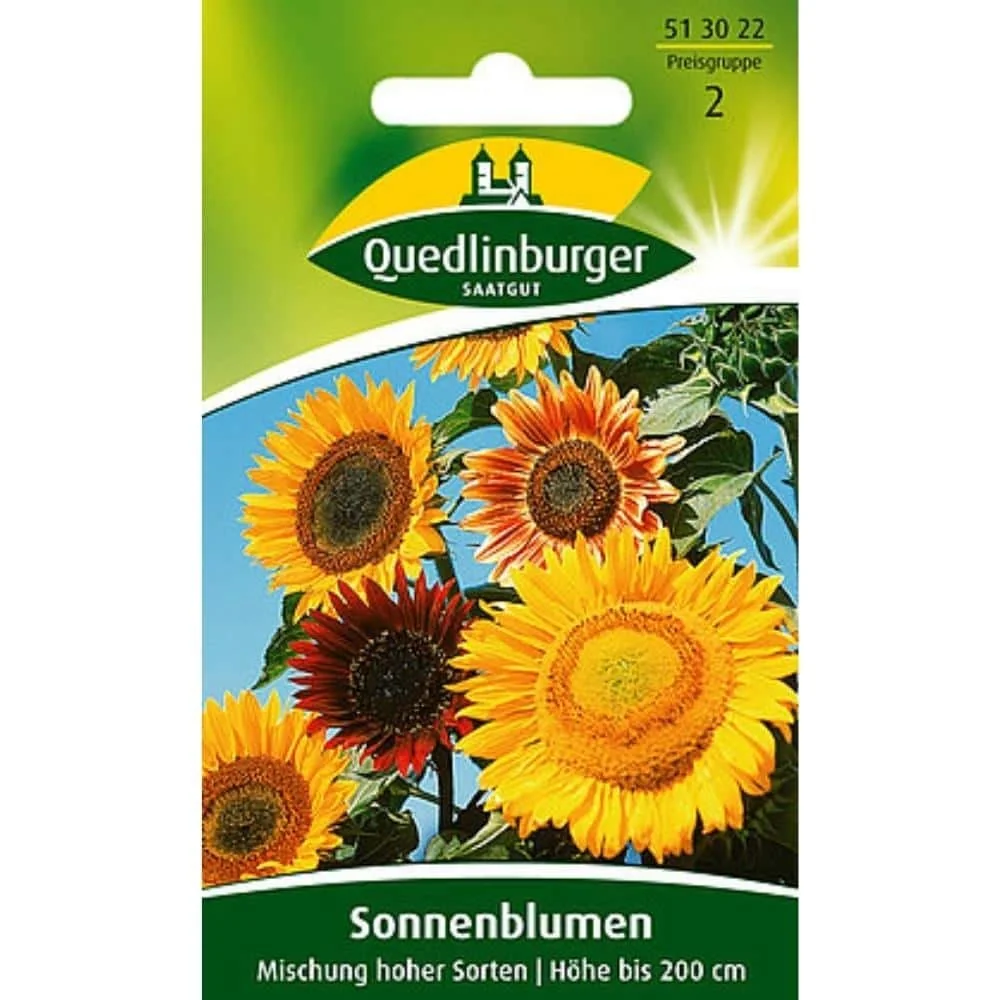 Sonnenblumen Samen kaufen, Mischung hoher Sorten, Sommerblumen