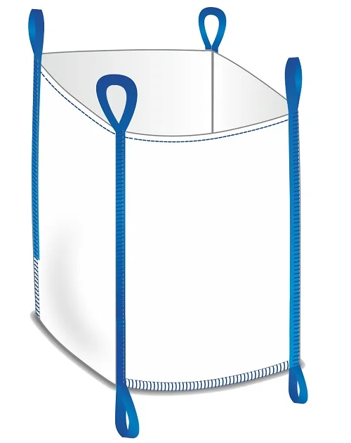 Big Bag 5er Set, 90x90x90 cm, 1000kg Tragkraft, offen