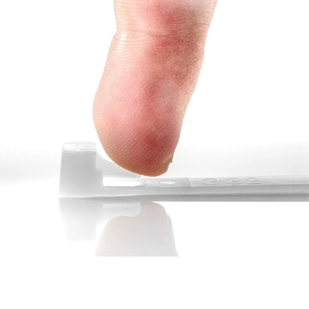 Kabelbinder, 100 Stk. wiederlösbar 300x7,6mm, natur, wiederverwendbar
