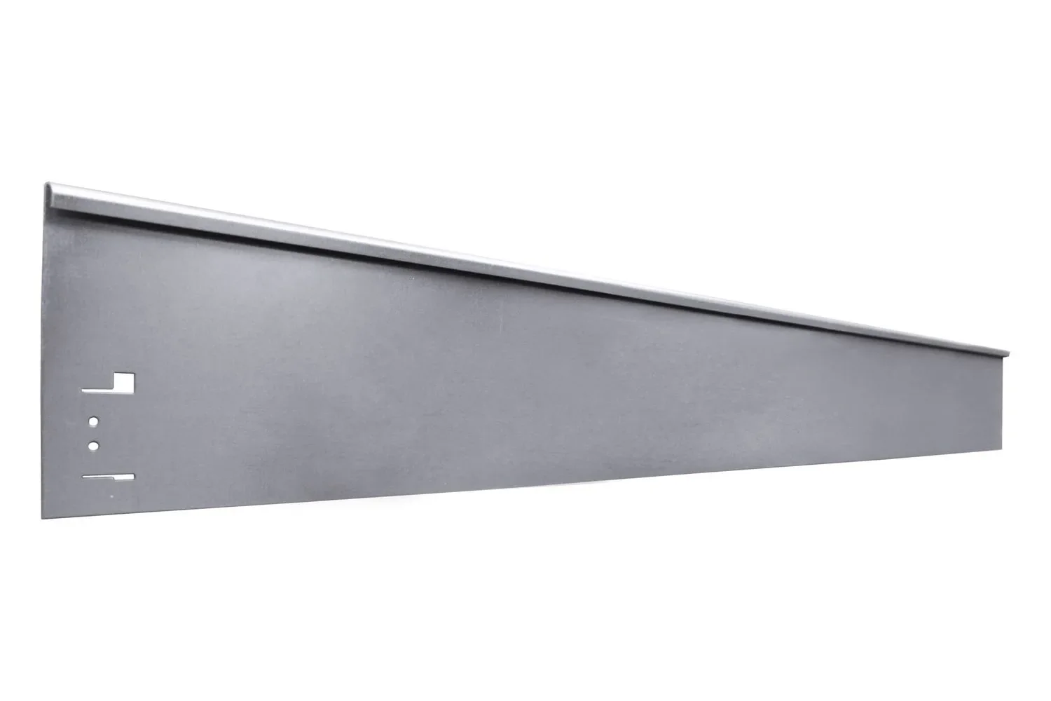 Rasenkanten Metall Höhe 13.5-18.5 cm Länge 120 cm  | Beeteinfassung | Beetumrandung | Beetbegrenzungen, Farbe: Verzinkt; Größe: 10 Stück 18.5cm