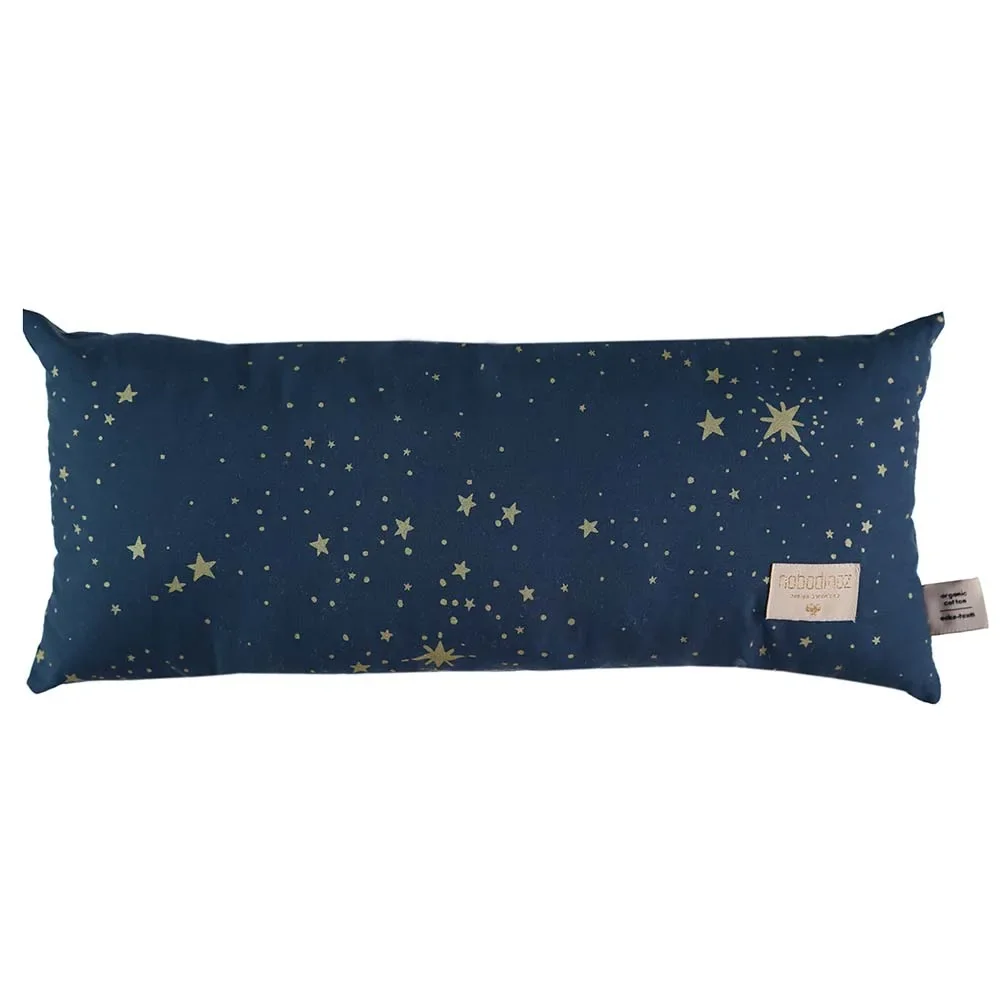 Nobodinoz Kissen "Hardy" goldene Sterne blau