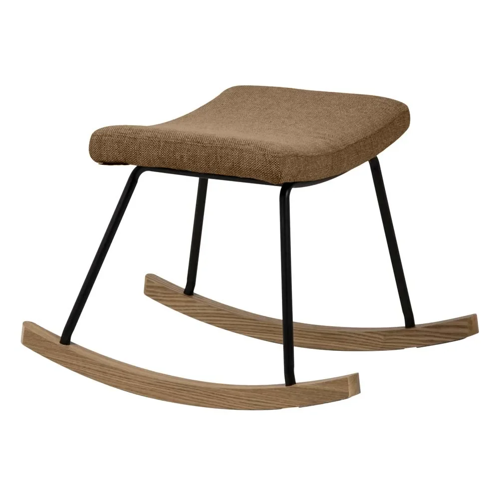 Quax Fußhocker für Schaukelstuhl /Stillstuhl De Luxe latte