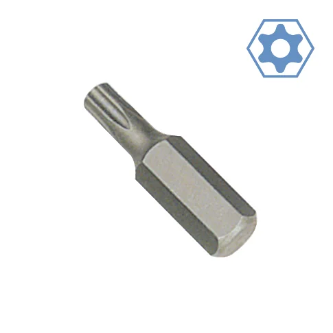 Innensechskant mit Stirnloch TT50, 8mm Hex Bit, 30mm Länge