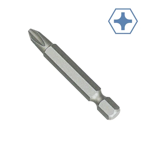 PH0 Bit, Kreuzschlitz Bit, S2 Stahl, 50mm, Power Bit