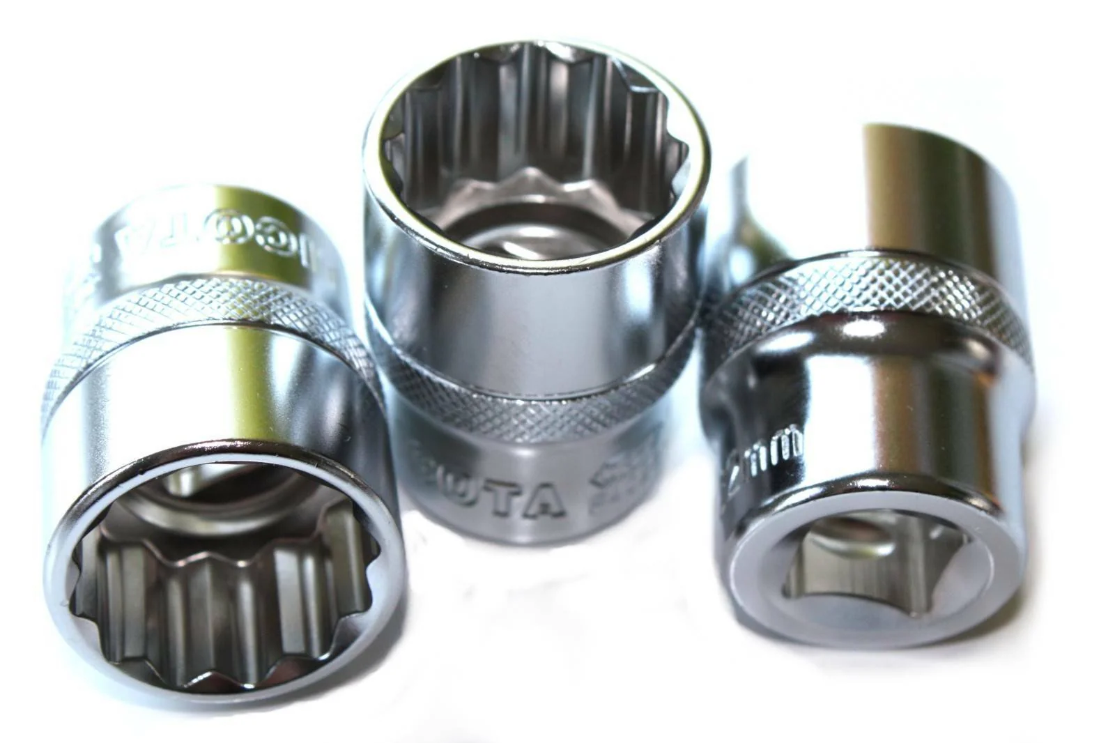 Stecknuss 19mm, 1/2 Zoll Nuss, Cr-V, Industriequalität