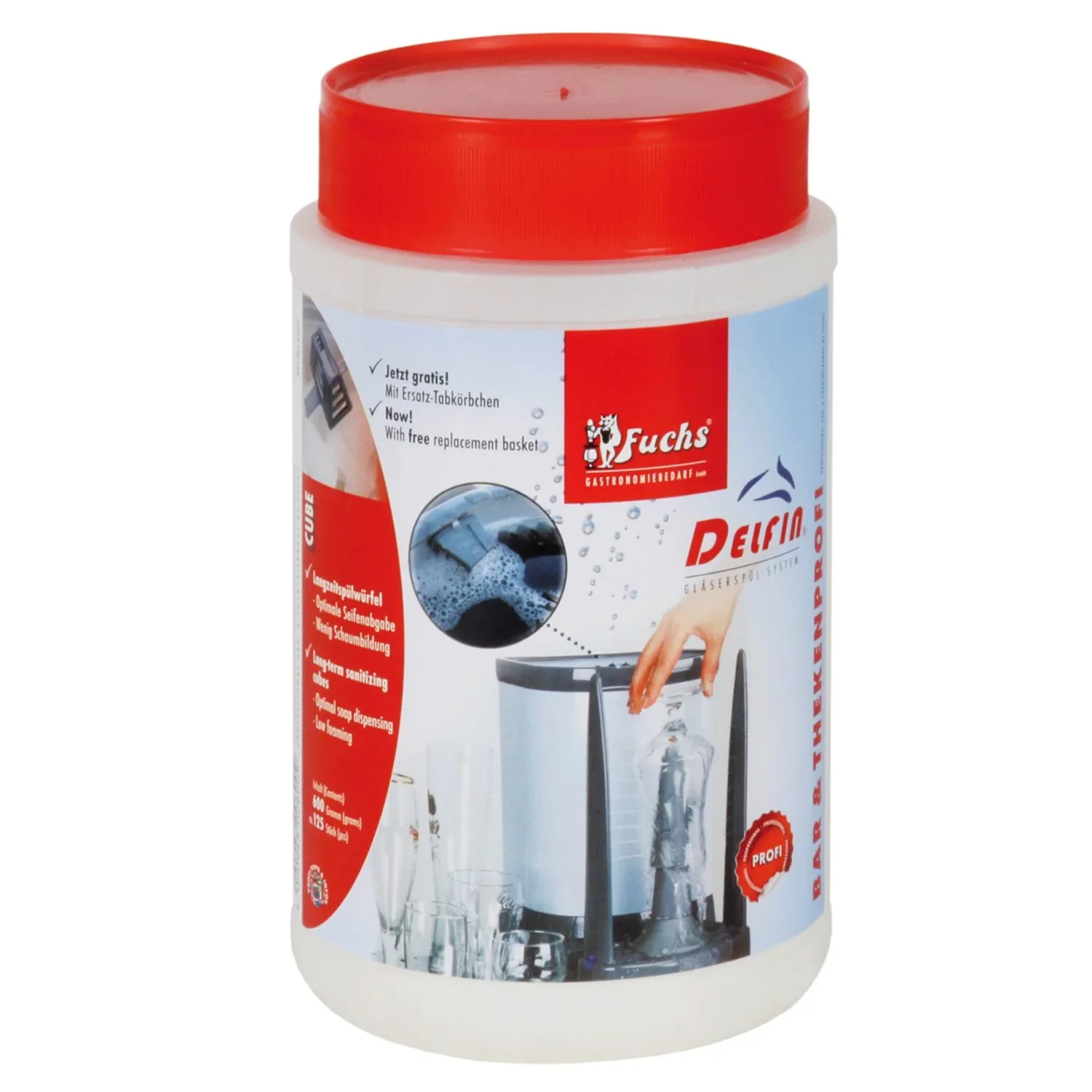 Spültabs, Gläserspültabletten, Spülwürfel - für Delfin Gläserspüler TS