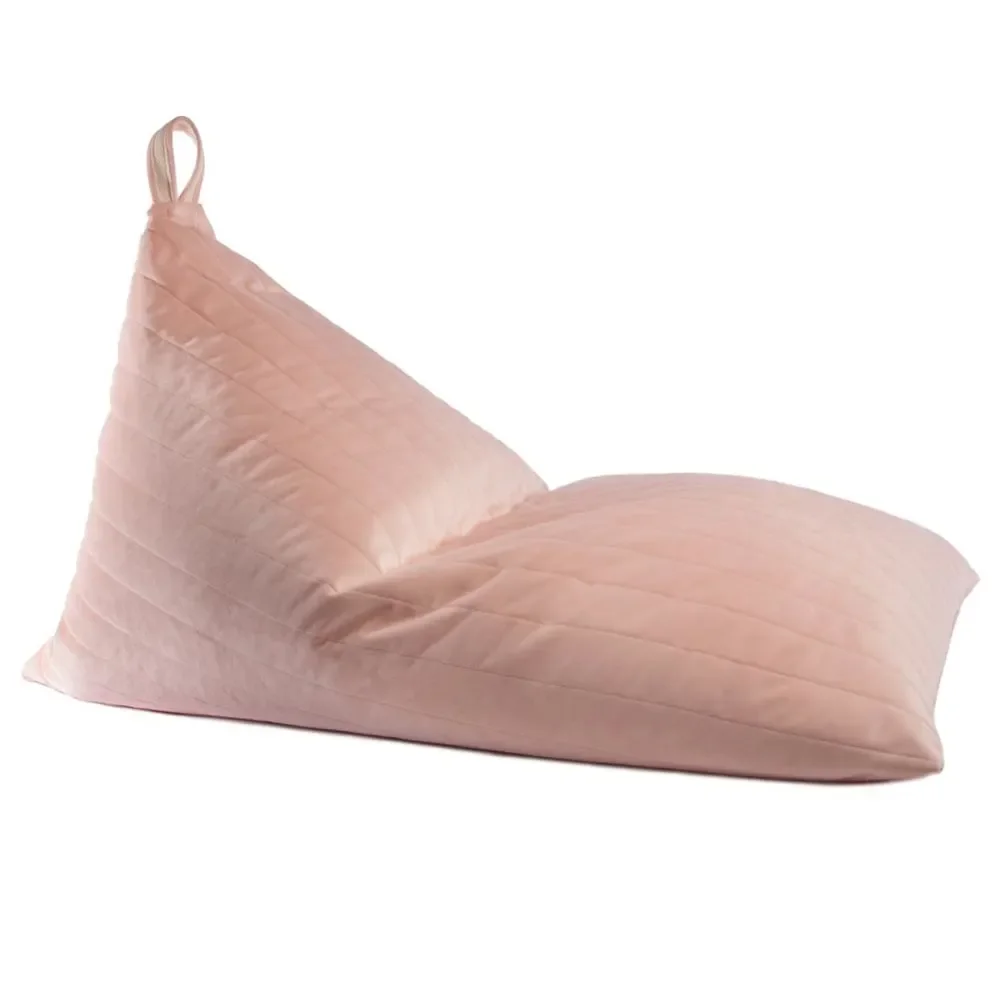 Nobodinoz Sitzsack "Essaouira" Savanna Samt rosa