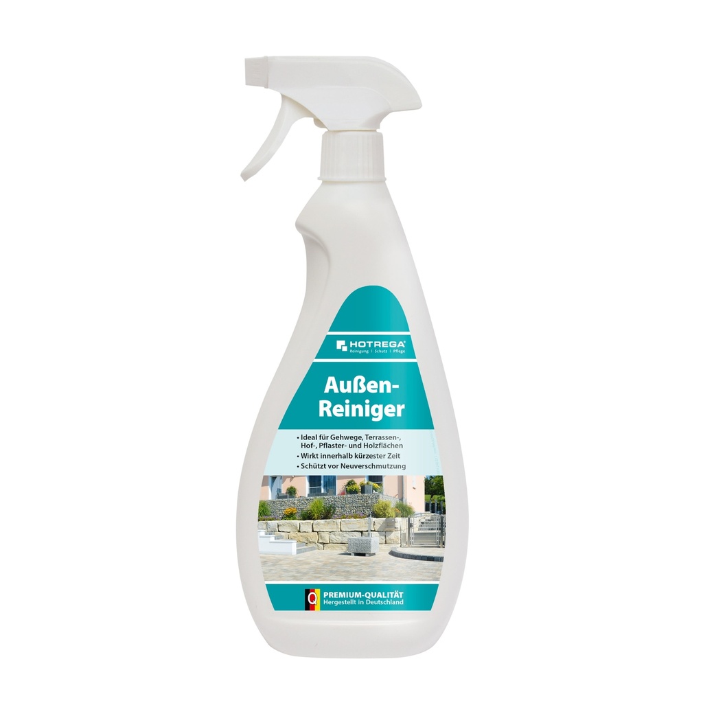 HOTREGA Außen-Reiniger 750 ml Sprühflasche gebrauchsfertige Lösung