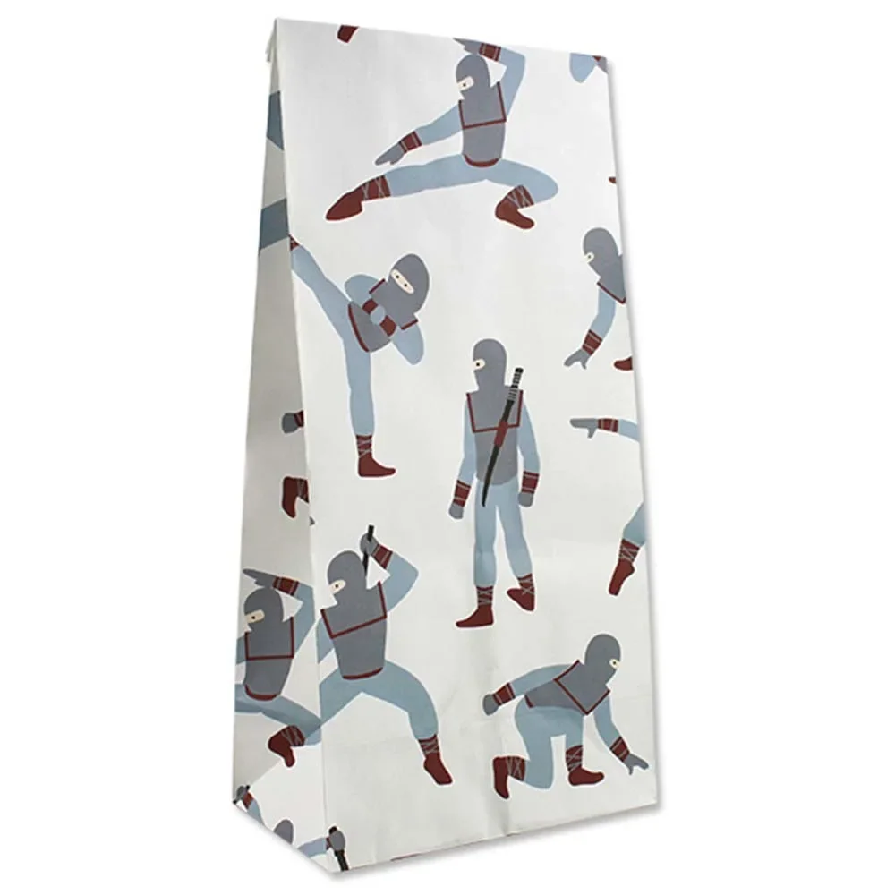 Ava & Yves Geschenk Papiertüten Ninjas