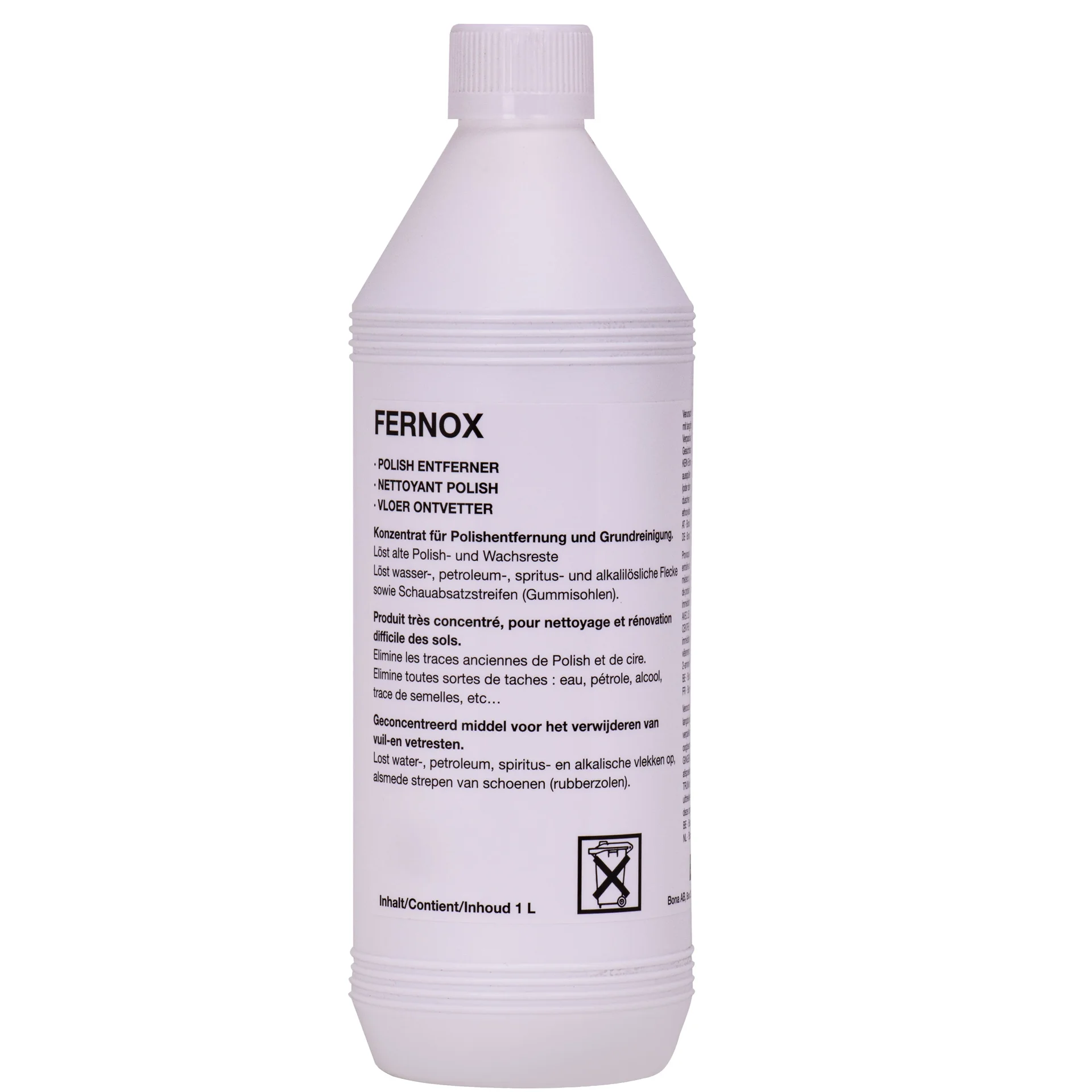 BONA Fernox 1 Liter Grundreiniger extrem starker Grundreiniger
