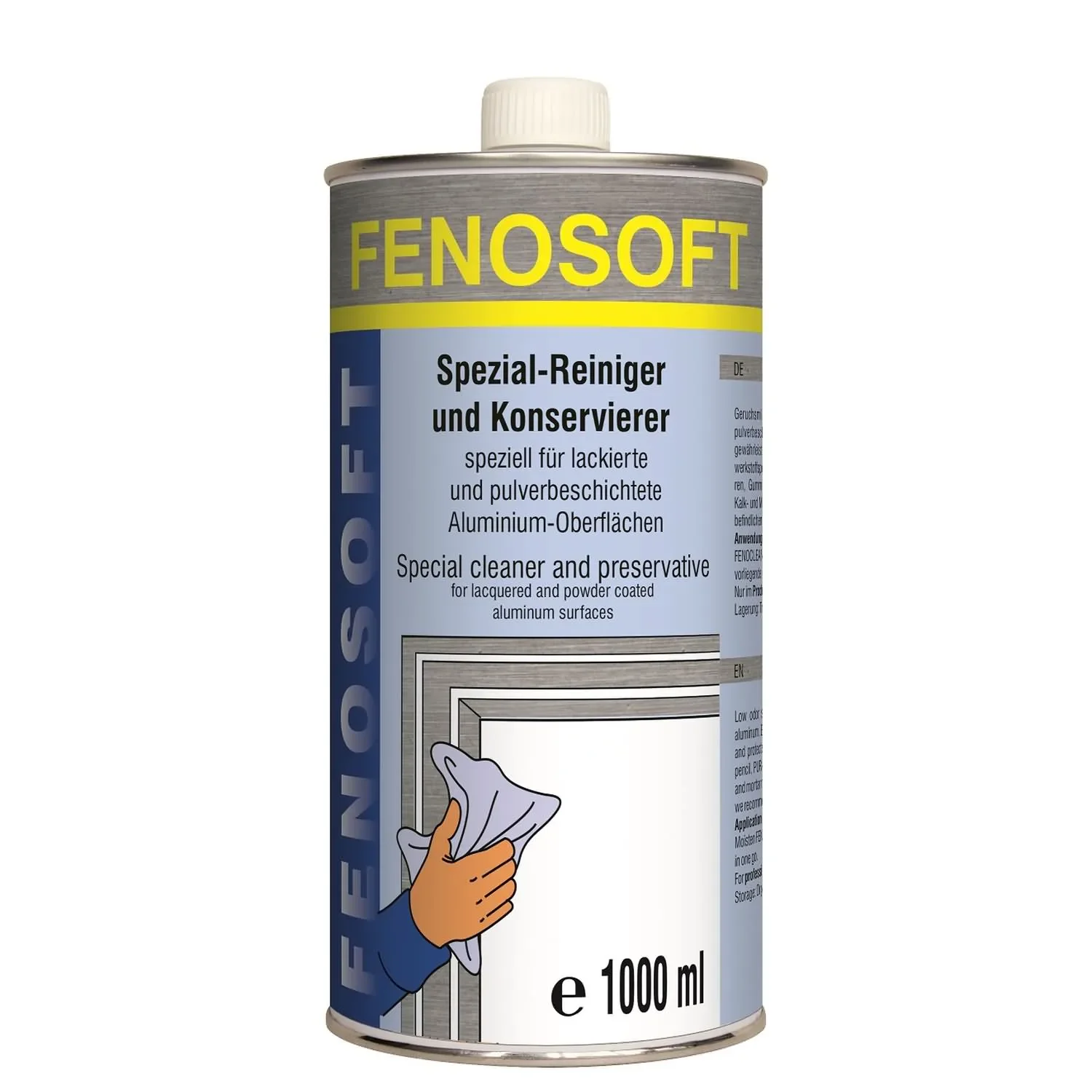 FENOPLAST Fenosoft Spezial-Reiniger und Konservierer für AL Profile 1 Liter