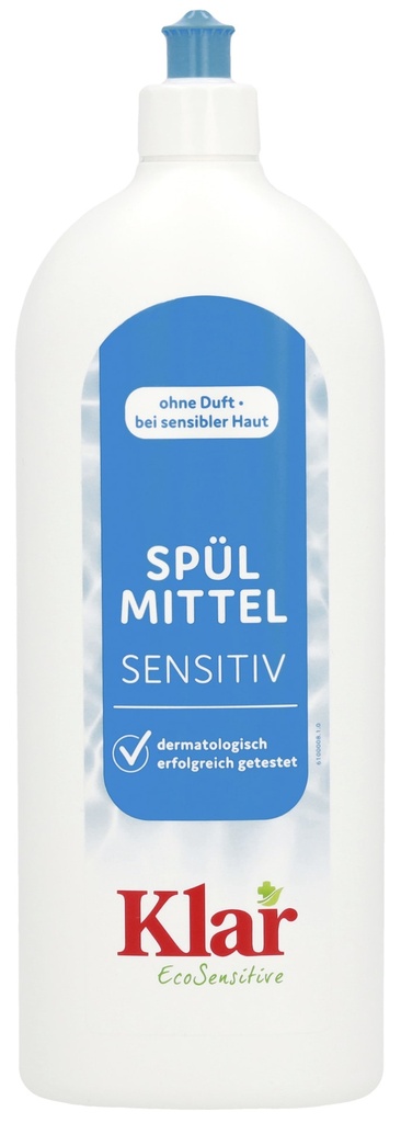 KLAR Spülmittel sensitive ohne Duft in verschiedenen Größengebinden