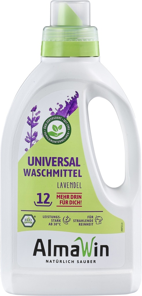 ALMAWIN Waschmittel flüssig in verschiedenen Größengebinde