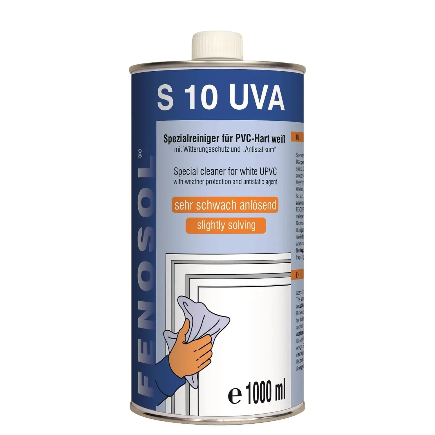 FENOPLAST Fenosol S 10 UVA Reiniger sehr schwach anlösend 1 Liter