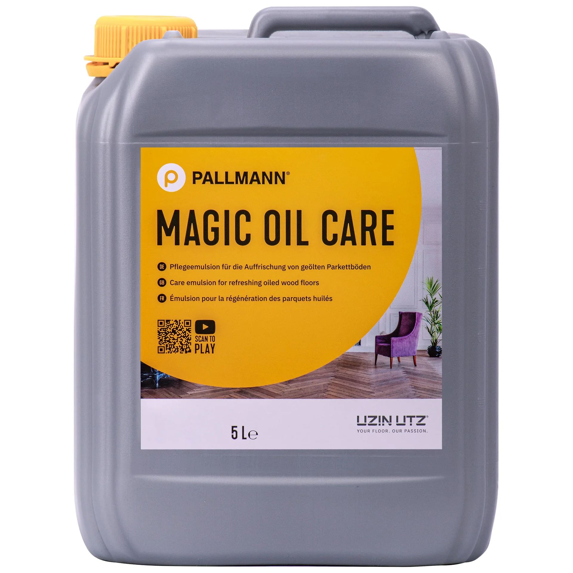 PALLMANN Magic Oil Care 5 Liter für geölte Parkettböden
