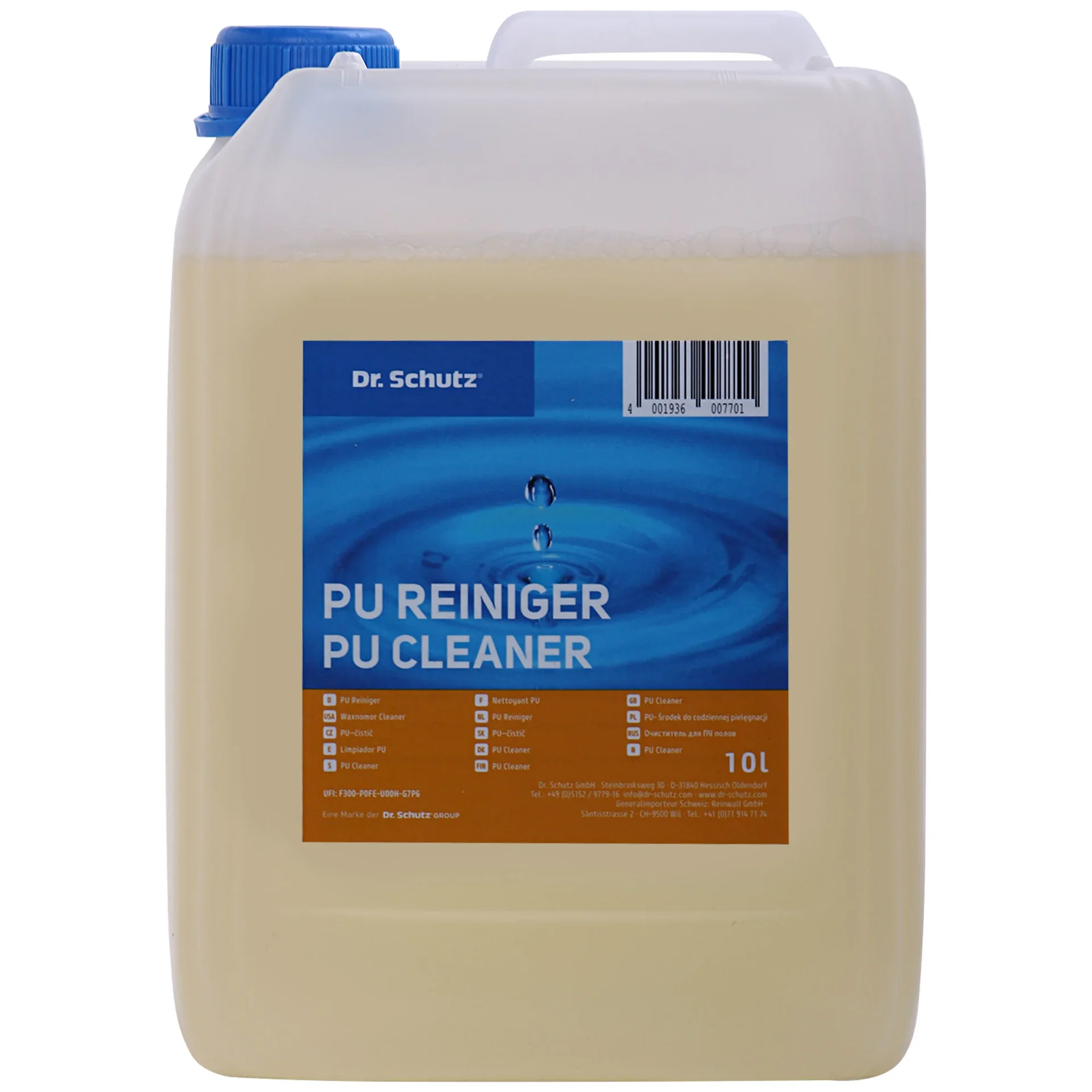 DR. SCHUTZ PU Reiniger 10 Liter für 10000m²