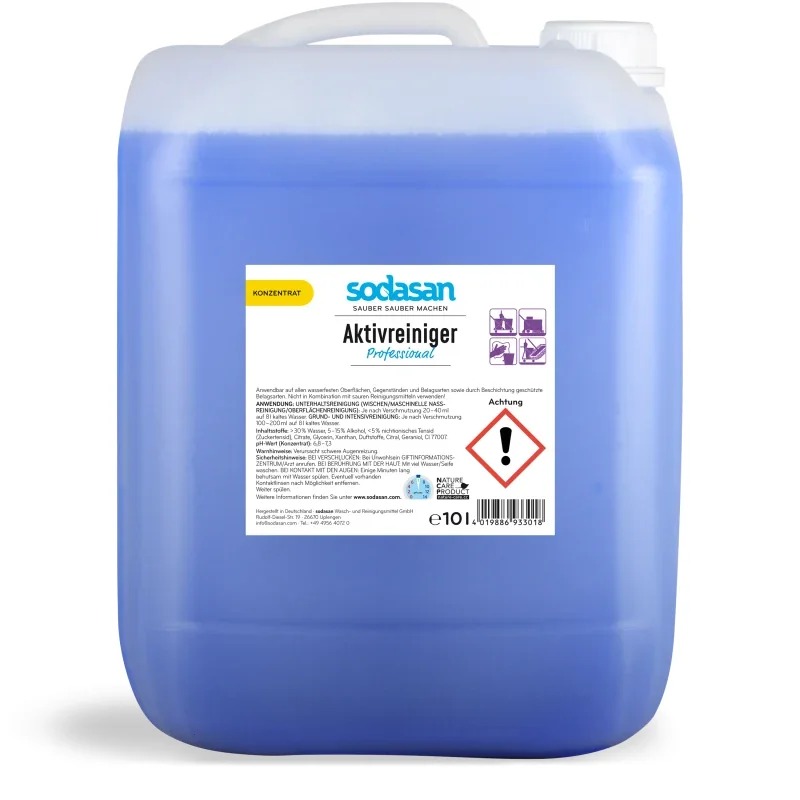 SODASAN Aktivreiniger Professional 10 Liter Konzentrat