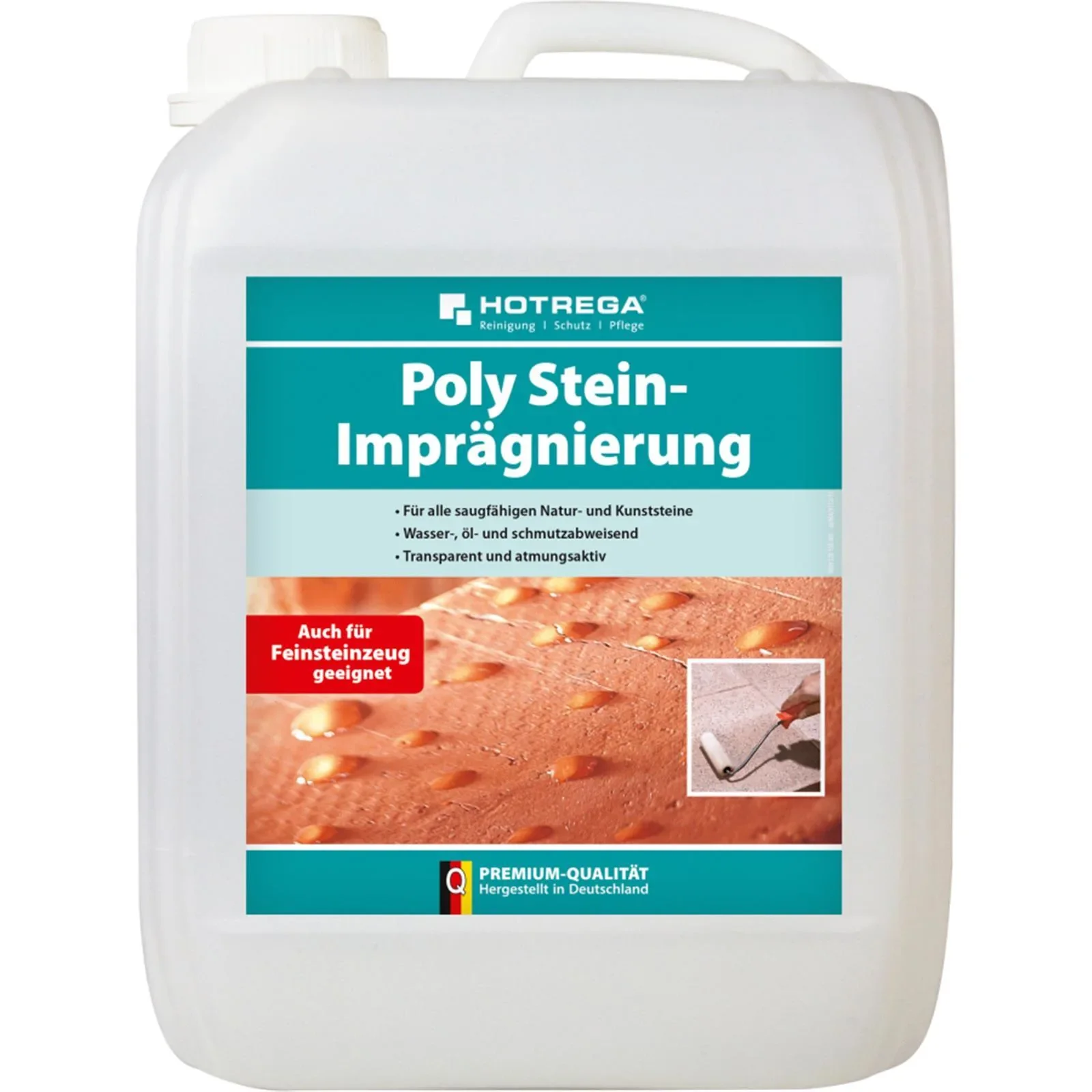 HOTREGA Poly Stein Imprägnierung 3 x 5 Liter