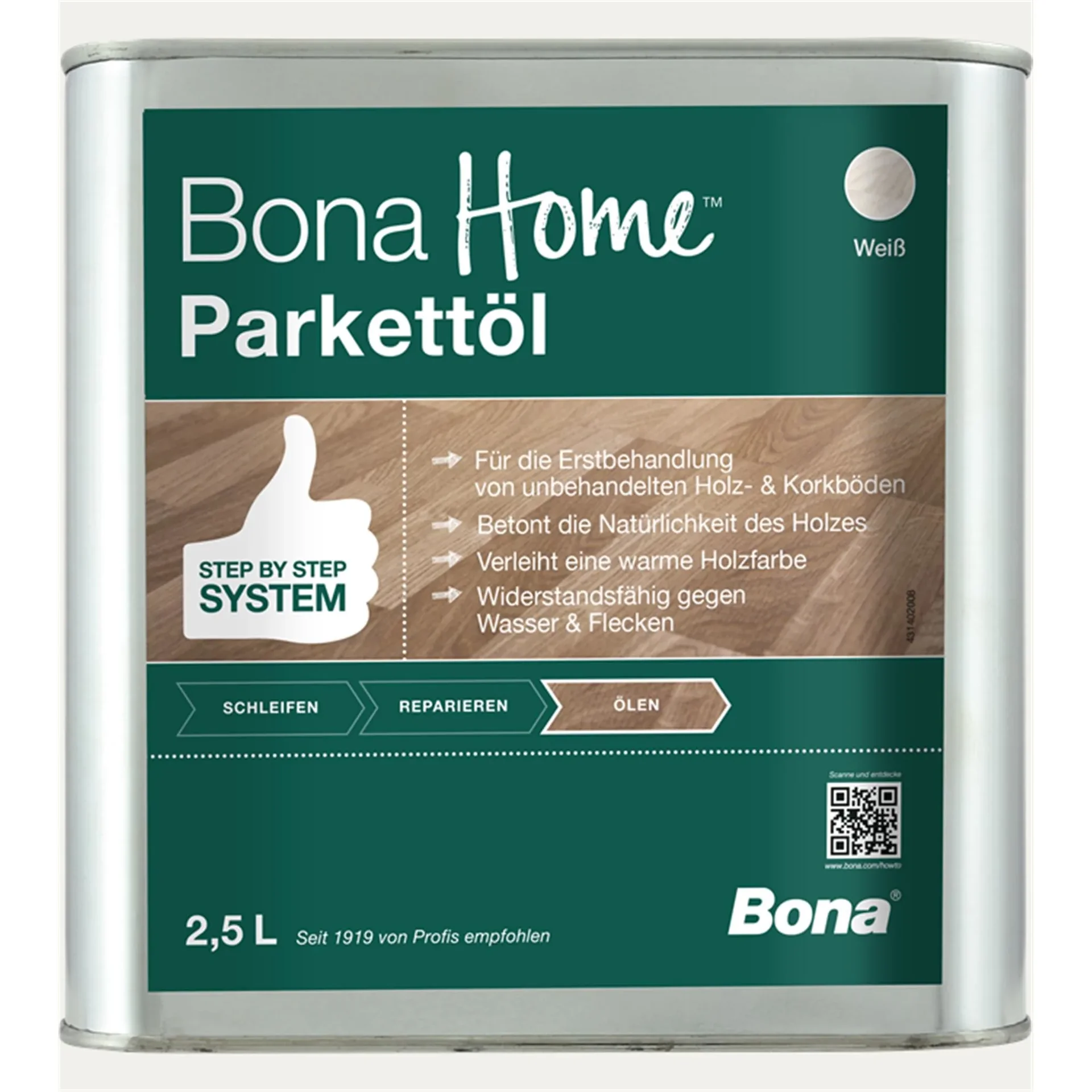 BONA Home Parkettöl 2,5 Liter neutral