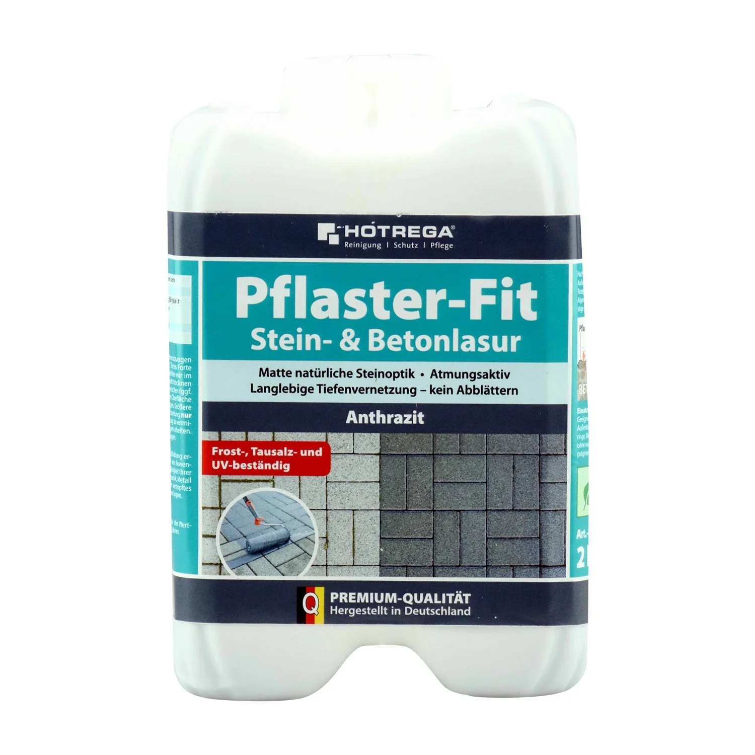 HOTREGA Pflaster-Fit 6 x 2 Liter anthrazit Stein- & Betonlasur