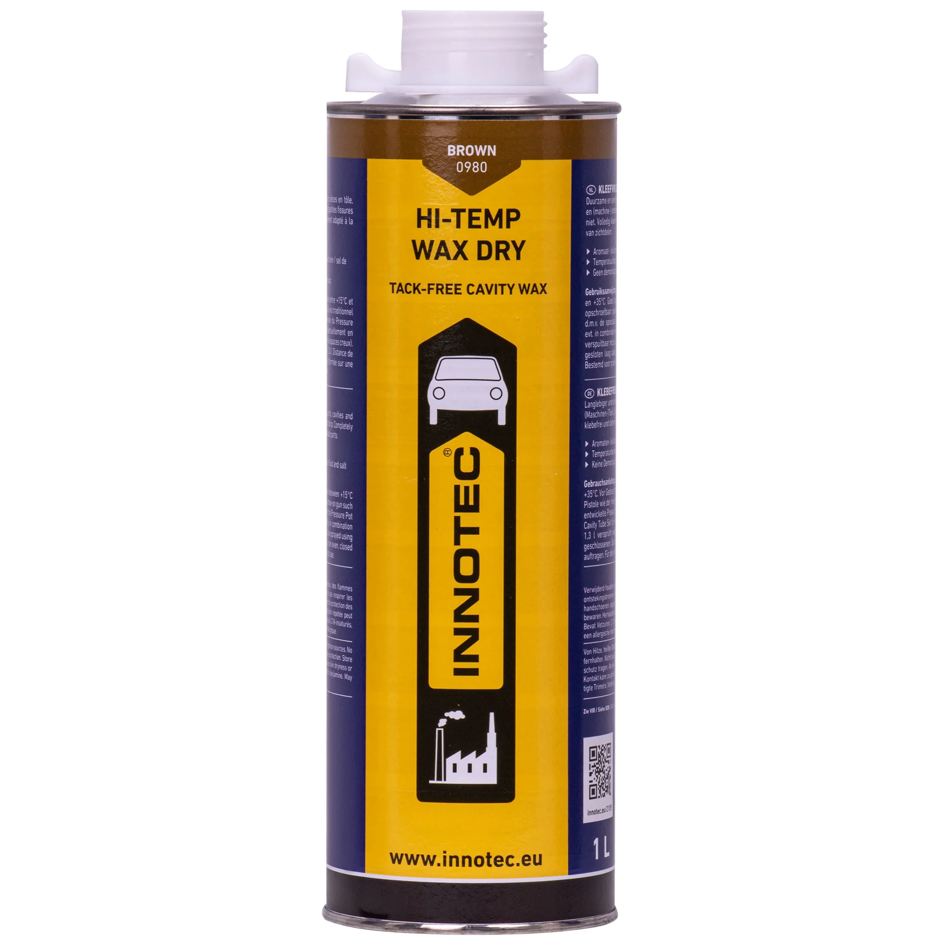 INNOTEC Hi Temp Wax DRY 1 Liter braun Unterbodenschutz