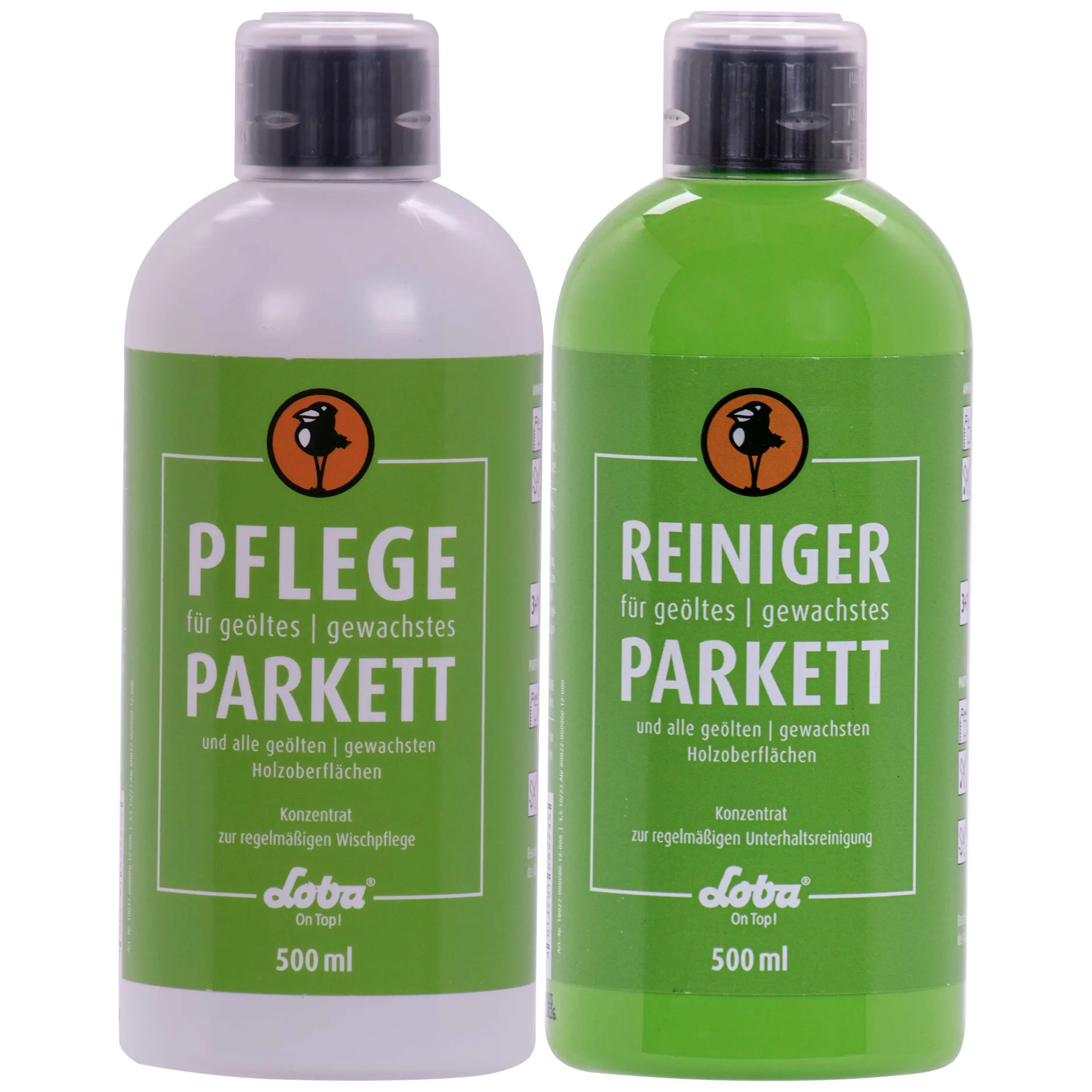Loba Home Reinigen und Pflege Set für geöltes u. gewachstes Parkett 500 ml