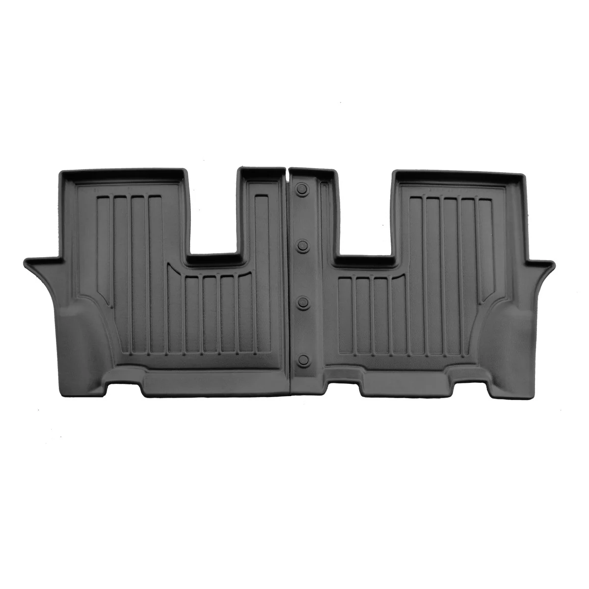 Gummifußmatten Auto 3D für HYUNDAI Palisade (2018-2022) 3. Reihe, passgenau