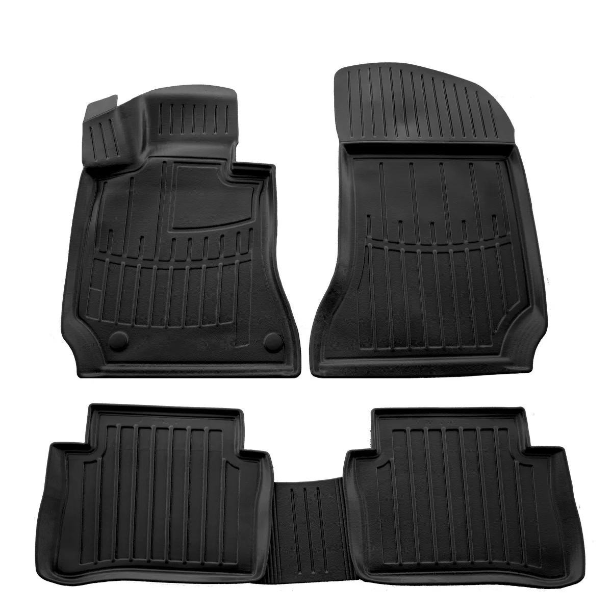 Gummifußmatten Auto für Mercedes Benz C218 CLS (2011-2016), 3D, passgenau