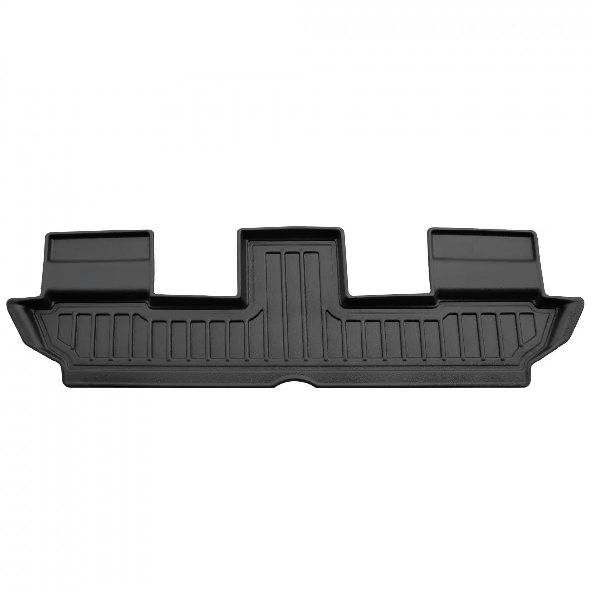 Gummifußmatten Auto für OPEL Zafira Tourer C (2011-2019), 3. Reihe, 3D, passgenaue Autofußmatten