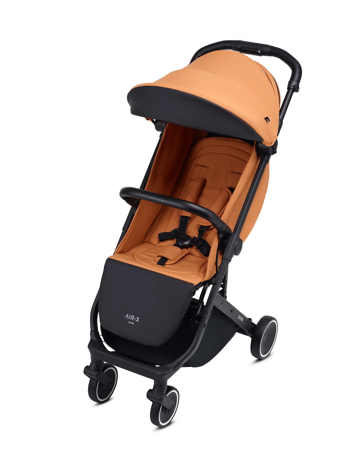 Anex Air-X Kinderwagen Toffee, leichter, wendiger Sportwagen, kompakt faltbar, Aluminiumrahmen