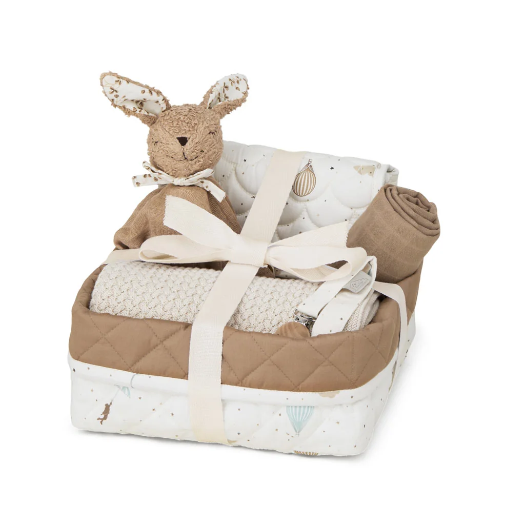 Babyparty Geschenkkorb, Geschenk zur Geburt, Nachhaltig, Wiederverwendbar, Dreamland Edition