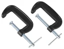Spannzwinge 7 cm, 2-er Set
