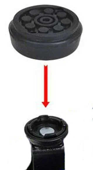 Gummiauflage für Wagenheber Ø 39 mm