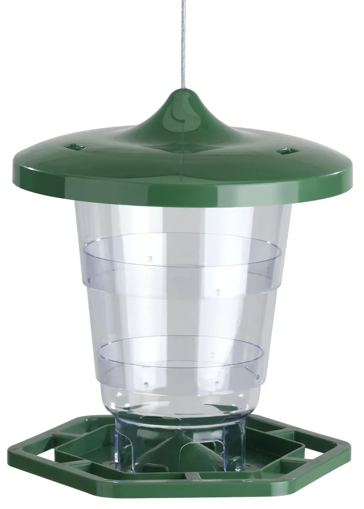 Vogelfutter Silohaus, grün