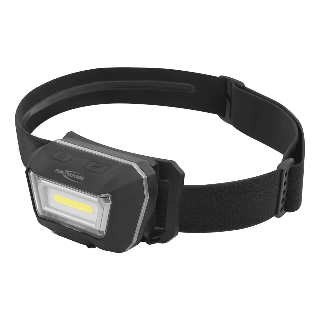 LED Sensor-Kopfleuchte mit Akku, IP65