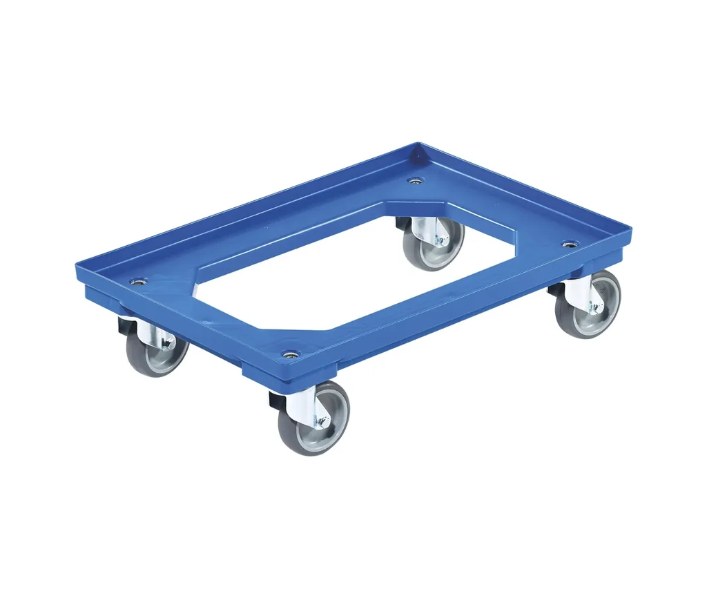 Rollwagen 61x41x17cm blau