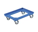 Rollwagen 61x41x17cm blau