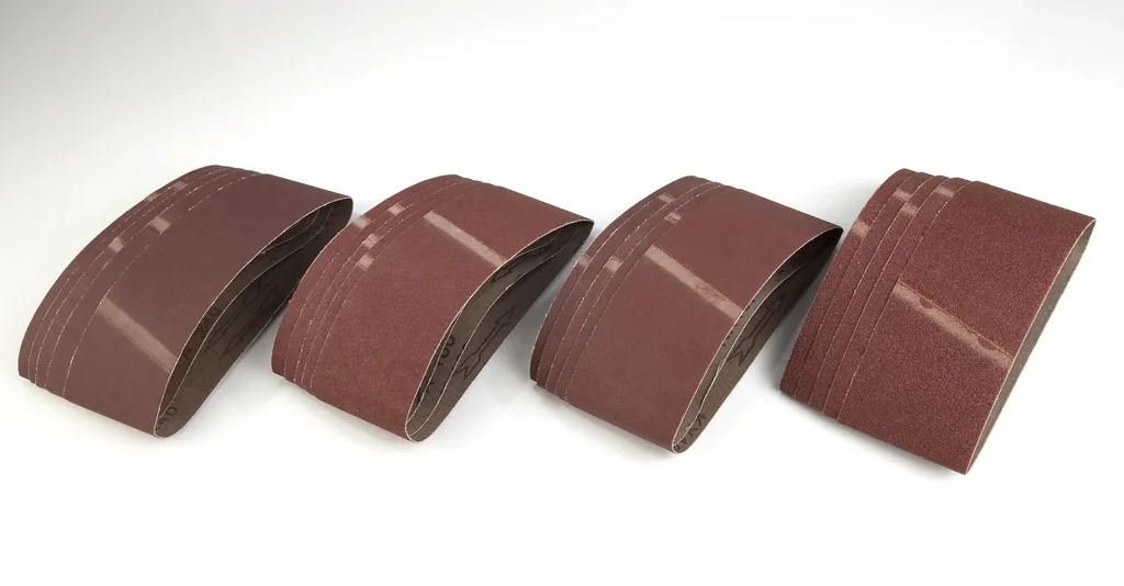 Schleifband-Set 75 x 457 mm, 20-teilig