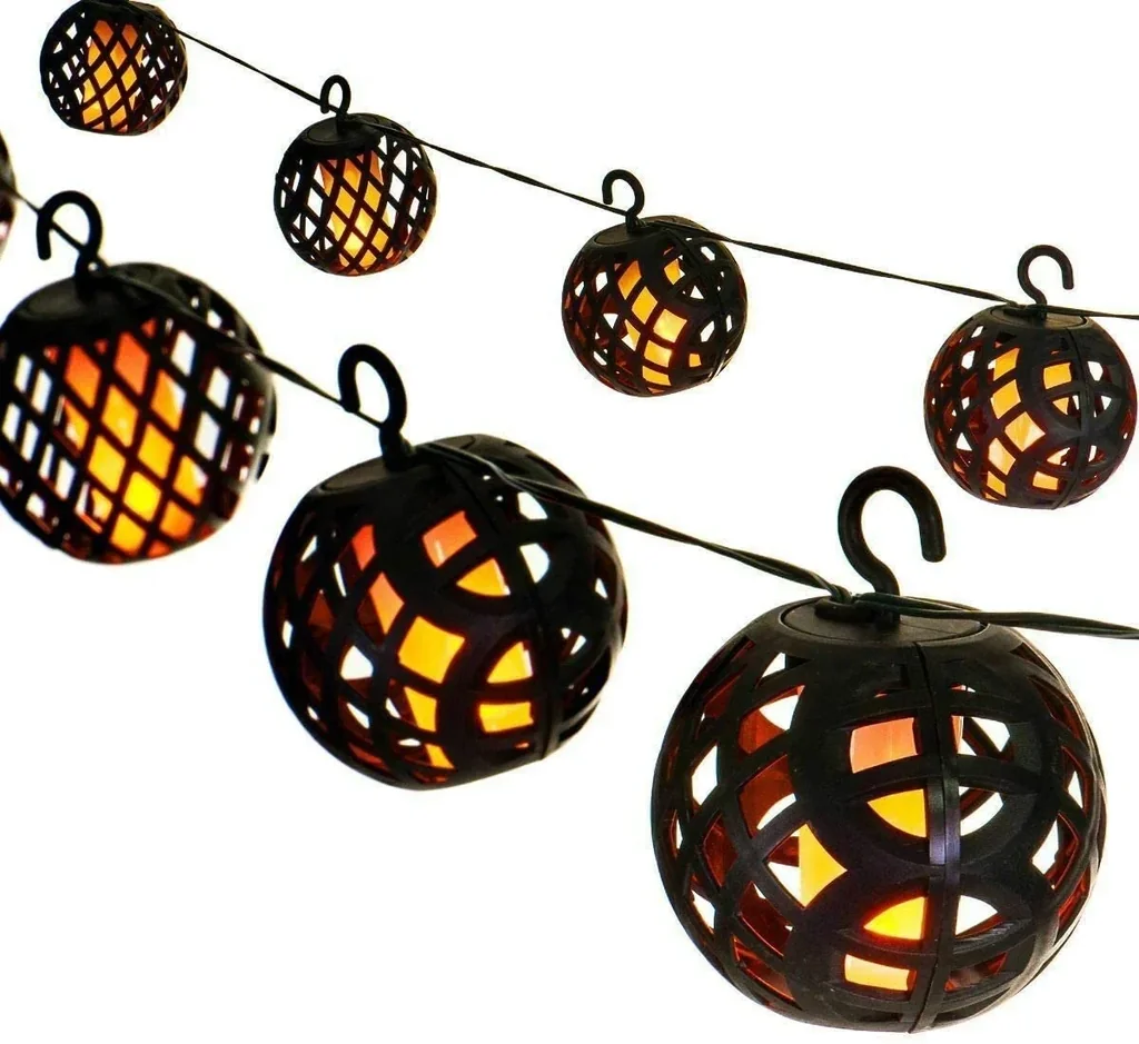 Solar-Lichterkette "Feuerball"