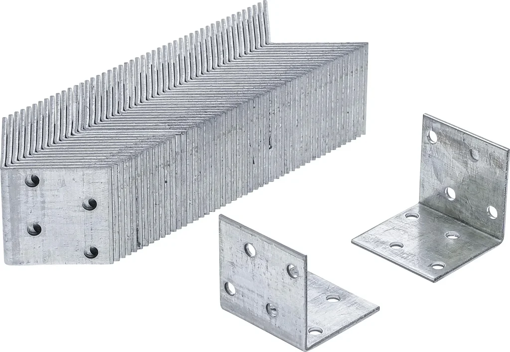 Winkelverbinder 40 x 40 x 40 mm, 50 Stück