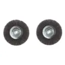 Fugenbürste, Metall, 2er-Set zu 968744 2 in 1 Fugenturbo mit Fangbox