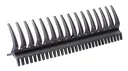 2 in 1 Gartenharke XXL (Griff nicht enthalten)