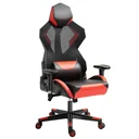 Gamingstuhl Bürostuhl Schreibtischstuhl Ergonomisches Design Rennstil modern höhenverstellbar Schaumstoff Nylon PU-Leder