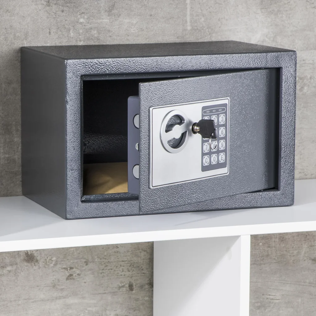 Safe mit Elektonik-Zahlenschloss