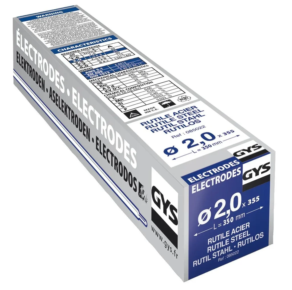 Schweißelektroden 2 x 350 mm, 355 Stück