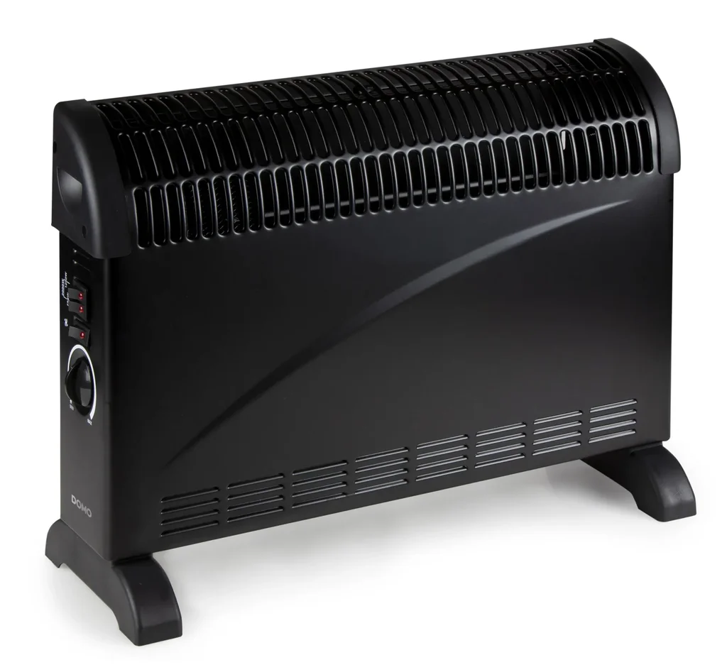 Konvektionsheizung Turbo schwarz