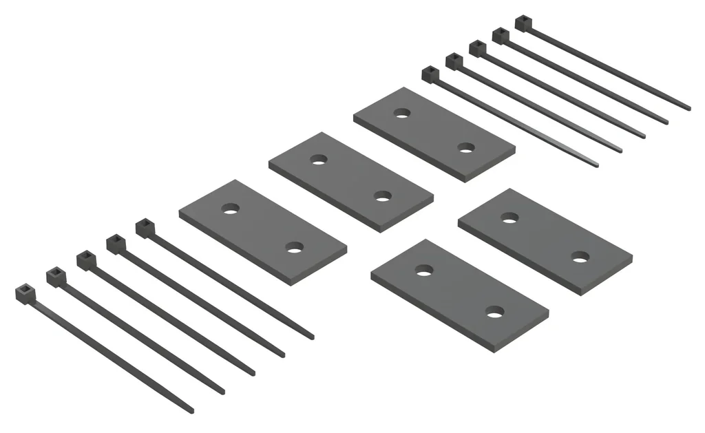 Abstandhalter für Dachrinnen-Heizkabel, 5 Stück