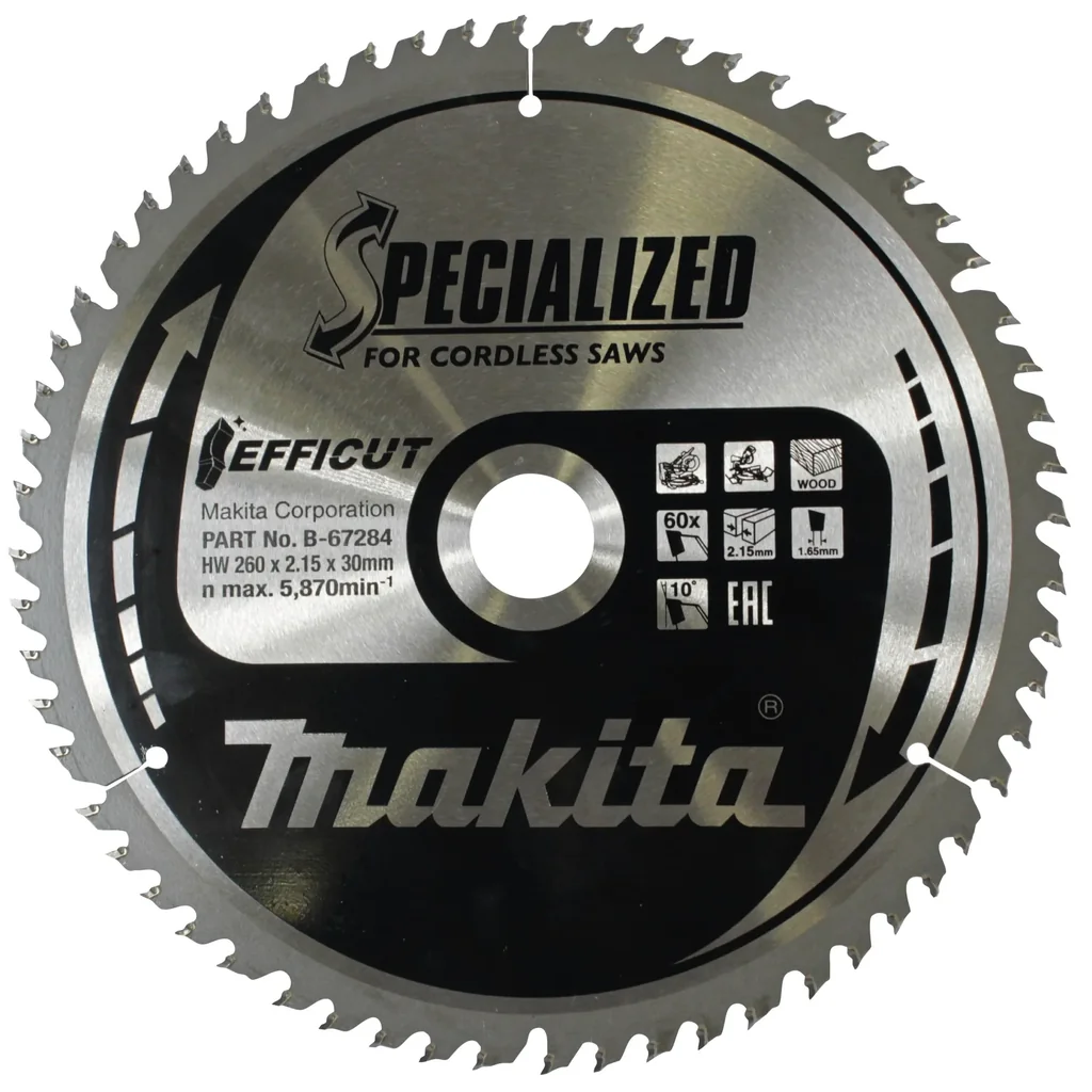 EFFICUT Sägeblatt 260x30x60Z